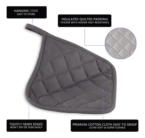 Juego De Soportes Resistentes Para Ollas De Cocina Algodón