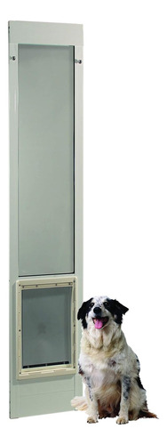 Ideal Pet Products 75patslw 75  Puerta De Patio De Aluminio 