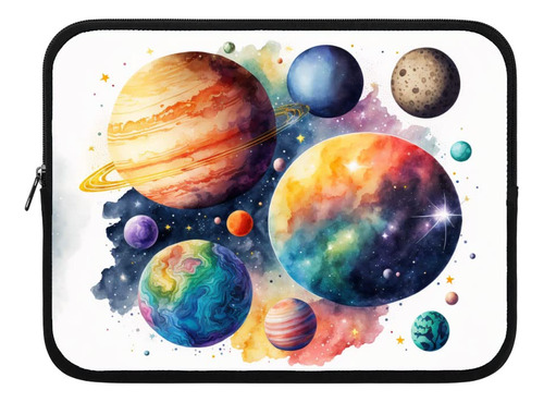 Funda Tableta Espacial - Estuche Transporte Abstracto 13 