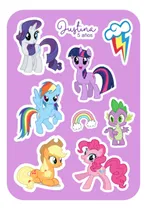 Comprar 40 Souvenirs Personalizados Sticker My Little Pony