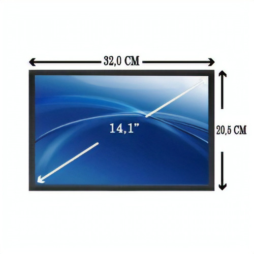 Tela Display - Notebook Samsung Ltn141w1 L03 Envio Imediato
