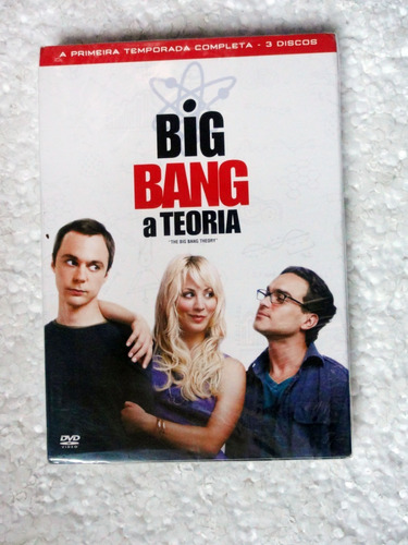 Dvd Box Big Bang A Teoria / Primeira Temporada Novo Lacrado