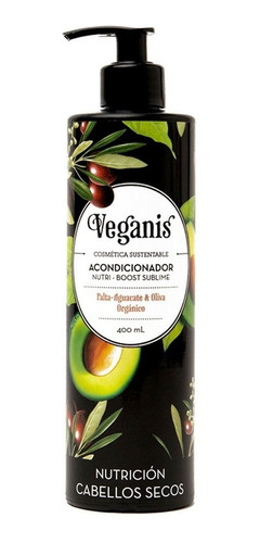 Veganis Acondicionador Palta-aguacate & Oliva Orgánico 400ml