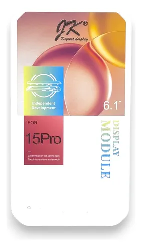 Módulo Pantalla Jk Incell Para iPhone 15 Pro Sin Ic