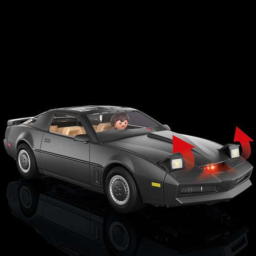 Playmobil Auto Fantástico Knight Rider Luz Sonido 3fig 54pcs Auto Fantástico