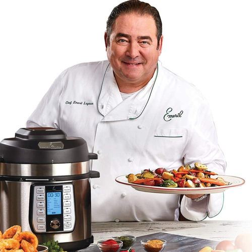 Emeril Everyday Freidora De Aire A Presión De 8 Cuartos De G