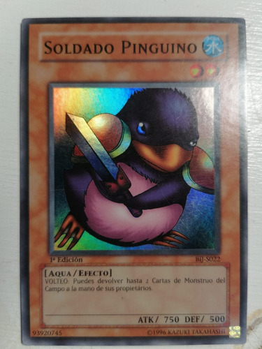 Yugioh! Soldado Pinguino Bij-so22 1a Edición 