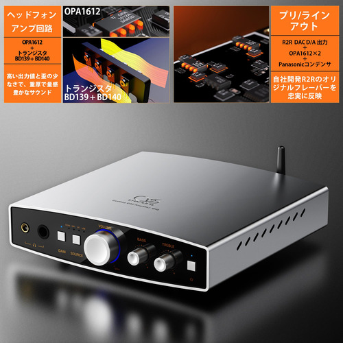 Amplificador De Auriculares Shanling Eh2 Dac R2r De 24 Bits