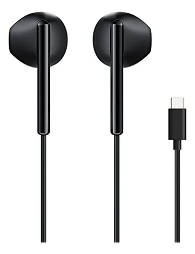 Auriculares Tonemac Usb-c Con Cable Y Micrófono, Hd C