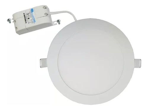 Plafón Led Sica Panel Redondo Techo - 18w - Luz Día Color Blanco