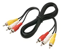 Comprar Cable Rca A Rca Audio Stereo Video De 3 Rca A 3 Rca Av