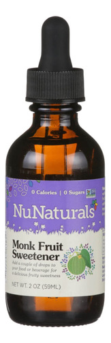 Nunaturals All-natural - Edulcorante Liquido A Base De Plant