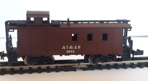 D_t  Model Power Caboose Santa Fe Escala N