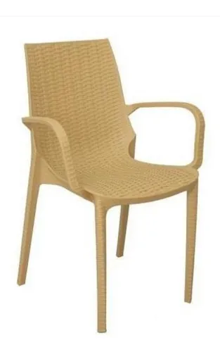 Sillon Plastico Melody Simil Ratan Apilable