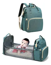 Comprar Mochila Maternal Bolso Cuna Bebé Cambiador, Mosquitero Y Usb