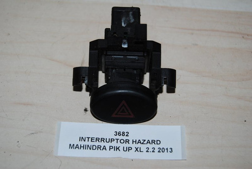 Interruptor Hazard Mahindra Pik Up Xl 2.2 2013