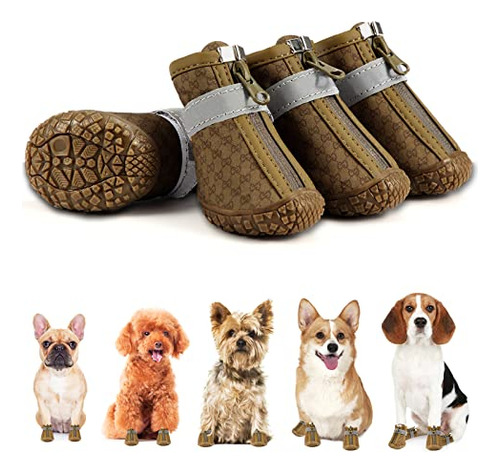 Zapatos Para Perros Pequeños, Botas Impermeables Para Perro