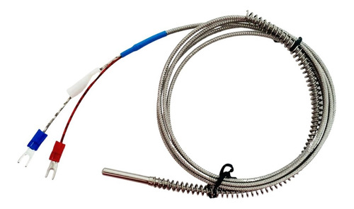 Termopar/termocupla Tipo J Sensor De 10 Cms Cable 2 Metros