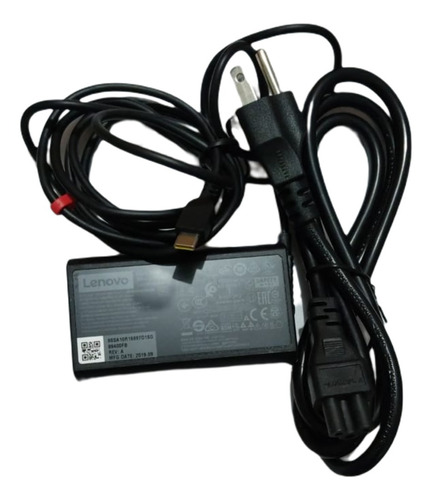 Cargador Portatil Lenovo Tipo C Original 65w Adaptador