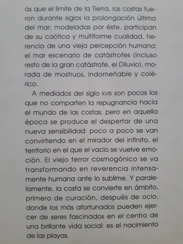 Alain Corbin / El Territorio Del Vacío