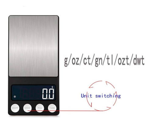Imagen 2 de 9 de Pesa Digital Gramera Joyeria Y Cocina Mt Desde 0.01g A 500g