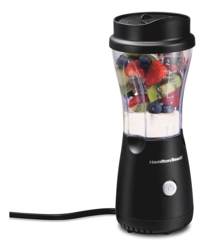 Licuadora Personal Hamilton Beach 14 Oz Llévala Contigo Negro