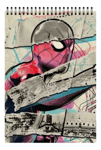 Croquera - Cuaderno De Dibujo De Spiderman Dibujo