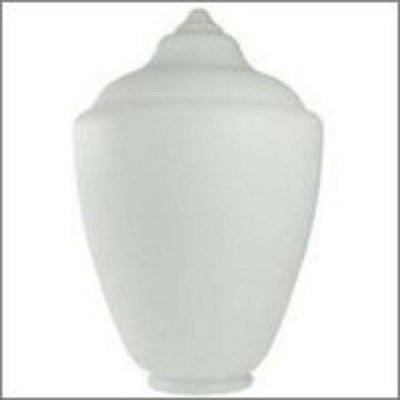 Bellota Polietileno Lampara Post Globe Brida 5.90 Inch Solid