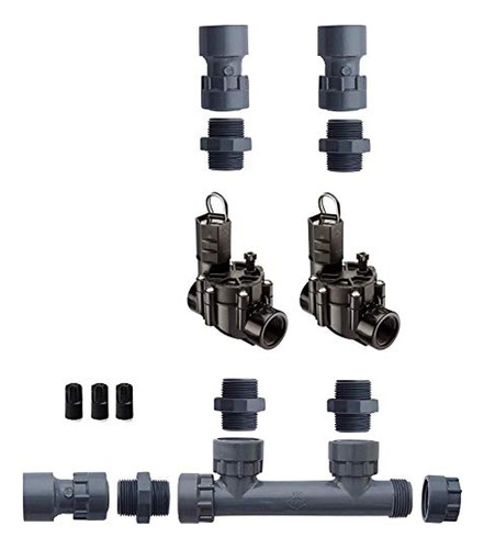 Rain Bird 100-dv Dura Manifold Valve Kit -sin Control De Flu