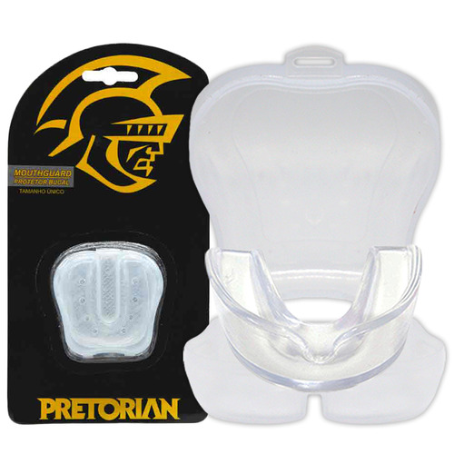 Protetor Bucal + Estojo Pretorian Mouth Guard Cor Transparente