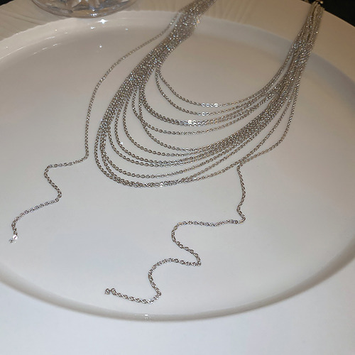 Collar De Cadena Multicapa