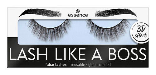 Pestañas Artificiales Lash Like A Boss Color Negro