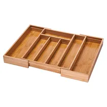 Comprar Kch-01079 Bandeja Extensible De Bambú Cubiertos, Bambã...