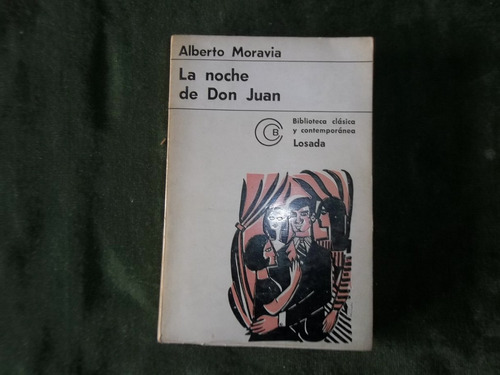 Libro La Noche De Don Juan-  Moravia- Num389