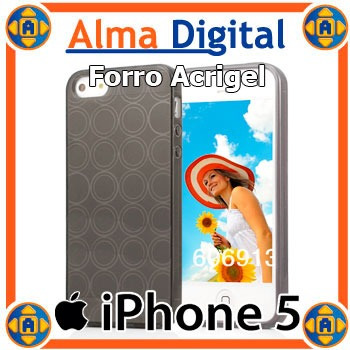 Forro Acrigel iPhone 5 5s Estuche Protector Goma Manguera