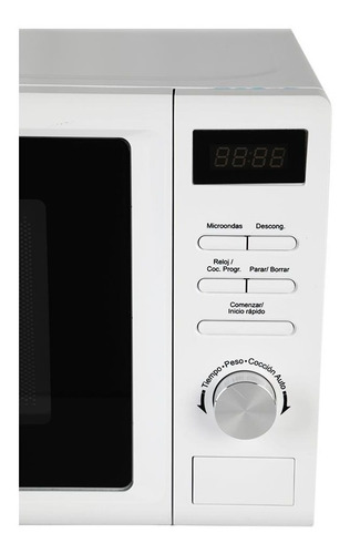 Imagen 2 de 3 de Microondas Top House THM20DMB blanco 19L 220V
