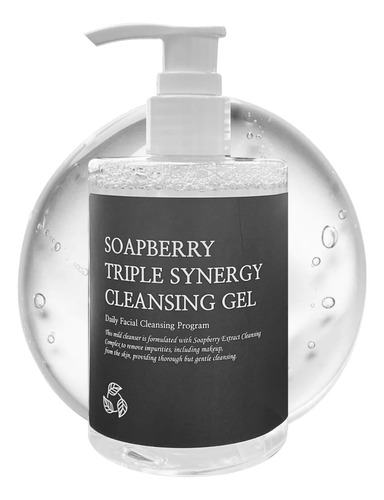 Reboncel Soapberry Triple Synergy Gel Cleanser, Lavado Facia