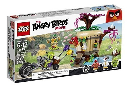 Lego Angry Birds 75823 Kit De Isla De Aves Huevo Heist Const