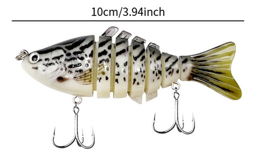 Iscas De Pesca Com Anzol, Iscas Rígidas, Preto E Branco