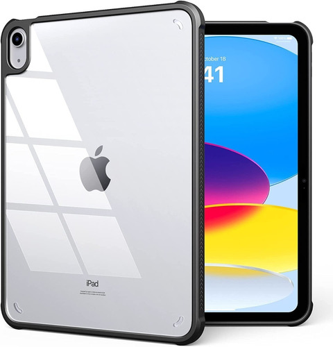 Case Moko Para iPad 10ma Gen 10.9 (2022) A2696 A2757 Negro