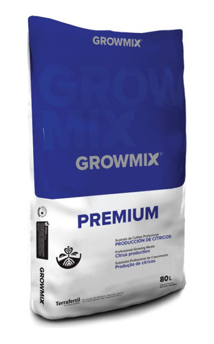 Sustrato Growmix Premium 80lts Profesional