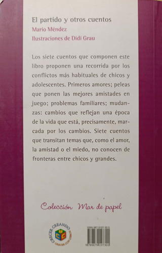 El Partido Y Otros Cuentos - Mario Méndez - Mar De Papel (Usado)
