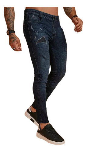 Calça Masculina Jeans Escuro  Pit Bull-60593