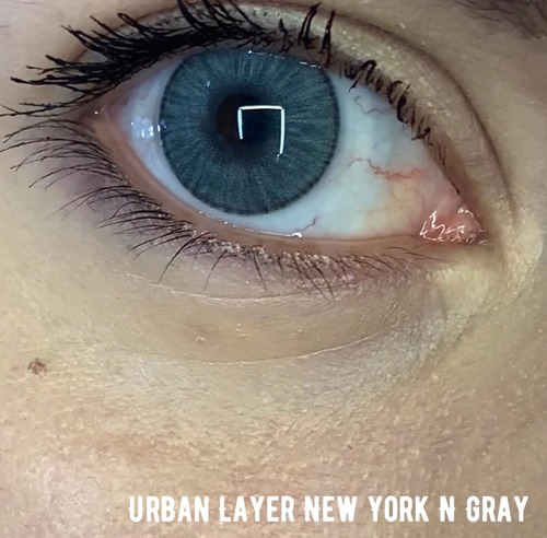 Imagen 8 de 8 de Urban Layer - New York N Gray Lentes De Contacto Anuales