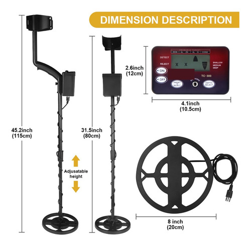 Detector De Metales Subterráneo, Detectores De Oro,