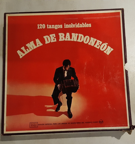 Vinilo Alma De Bandoneon 120 Tangos