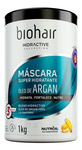 Tratamento Capilar Óleo De Argan Super Hidratante Pote 1kg