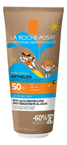 Anthelios Dermo-pediatrics Wet Skin FPS 50+ 200ml