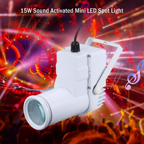 Ac110-240v 15w Rgb Led Mini Spot De La Lámpara De Iluminació