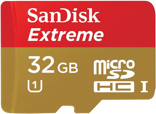 Tarjeta De Memoria Micro Sdhc Sandisk Extreme Plus De 32gb